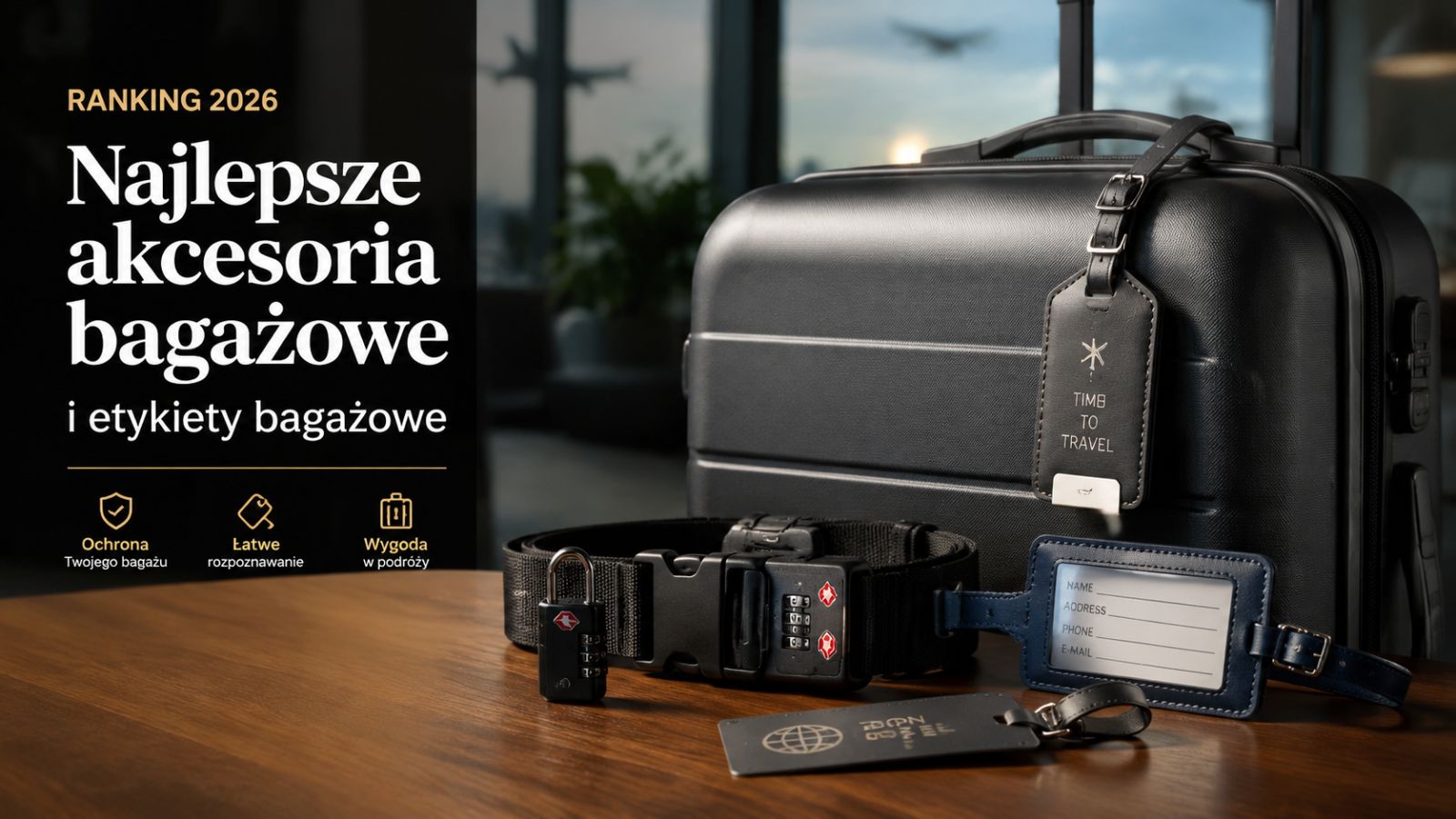 Najlepsze akcesoria bagażowe i etykiety bagażowe – Ranking 2026