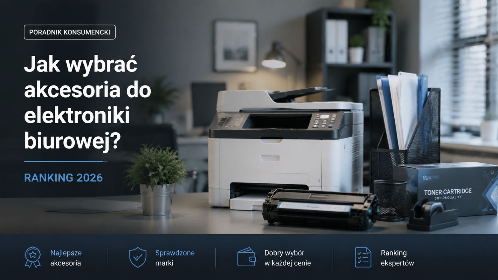 Jak wybrać akcesoria do elektroniki biurowej? Ranking 2026
