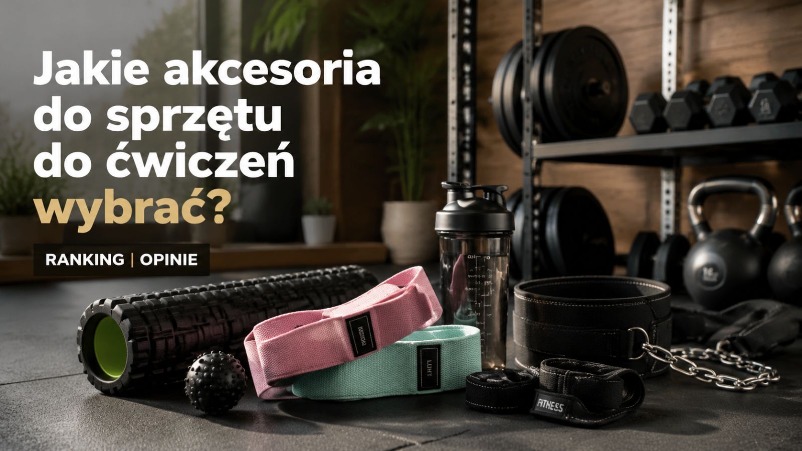 Jakie akcesoria do sprzętu do ćwiczeń wybrać? Ranking i opinie