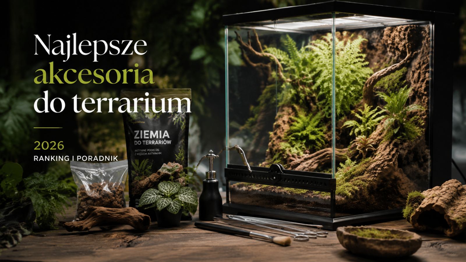 Najlepsze akcesoria do terrarium 2026 – Ranking i poradnik