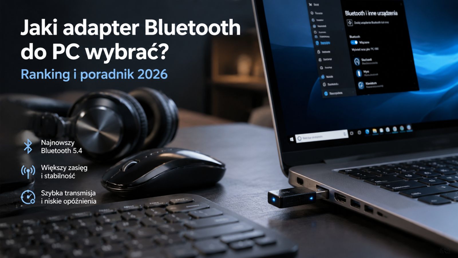 Jaki adapter Bluetooth do PC wybrać? Ranking i poradnik 2026