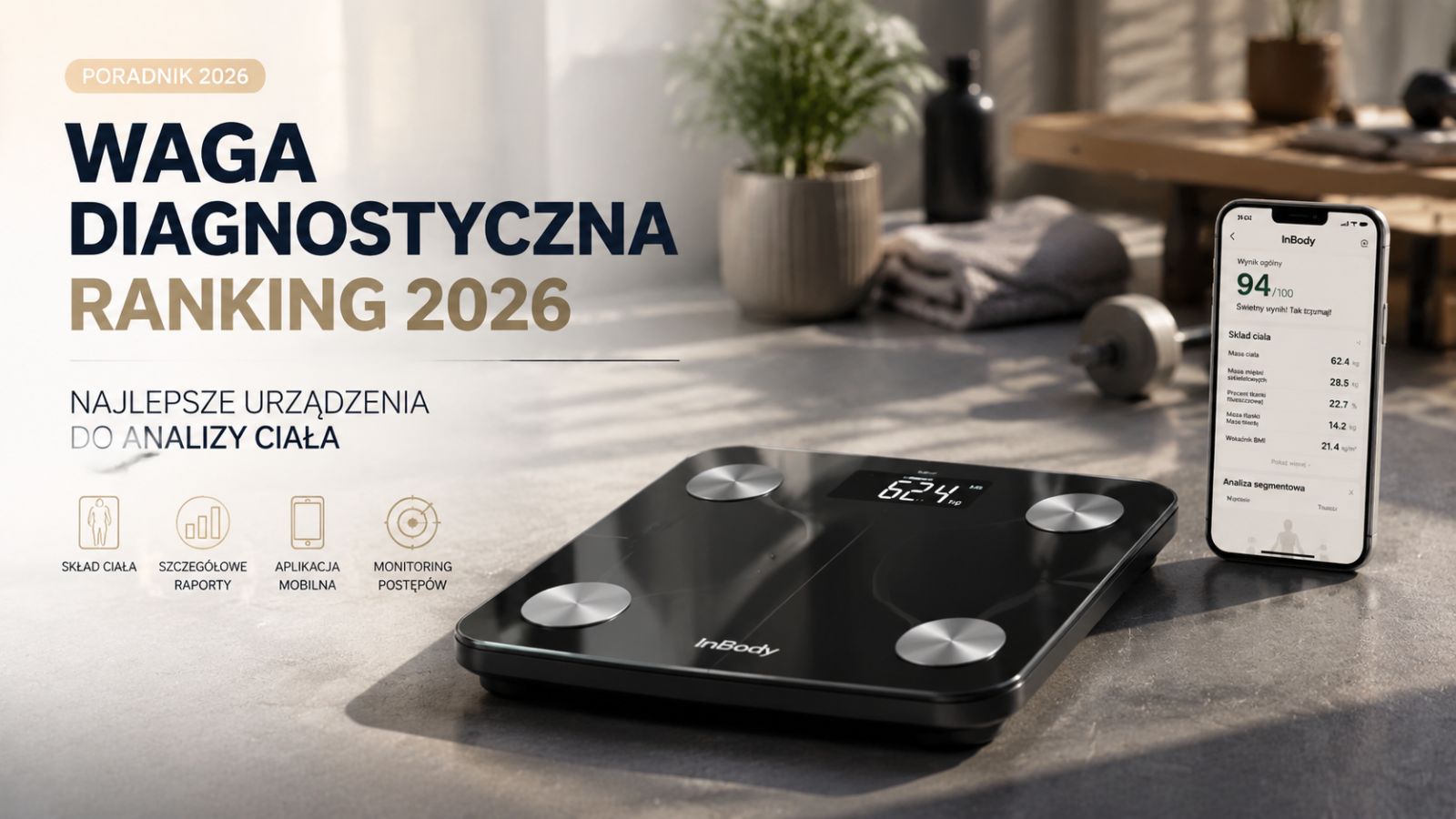 Waga diagnostyczna ranking 2026 – najlepsze urządzenia do analizy ciała
