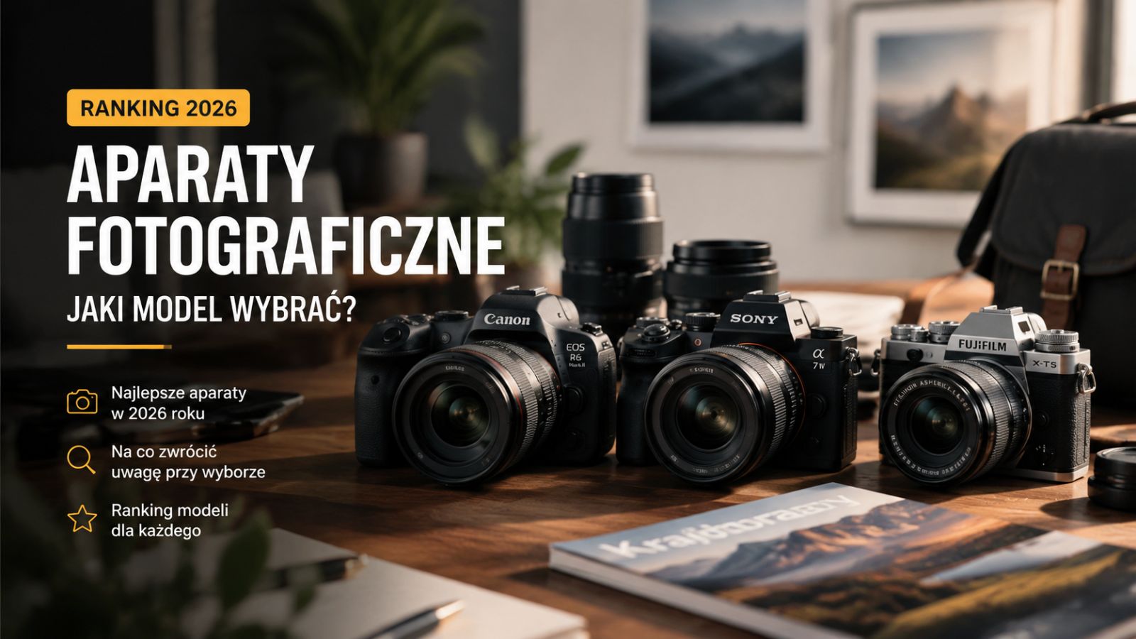 Aparaty fotograficzne ranking 2026 – jaki model wybrać?