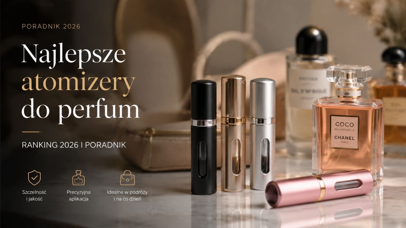 Najlepsze atomizery do perfum – Ranking 2026 i poradnik
