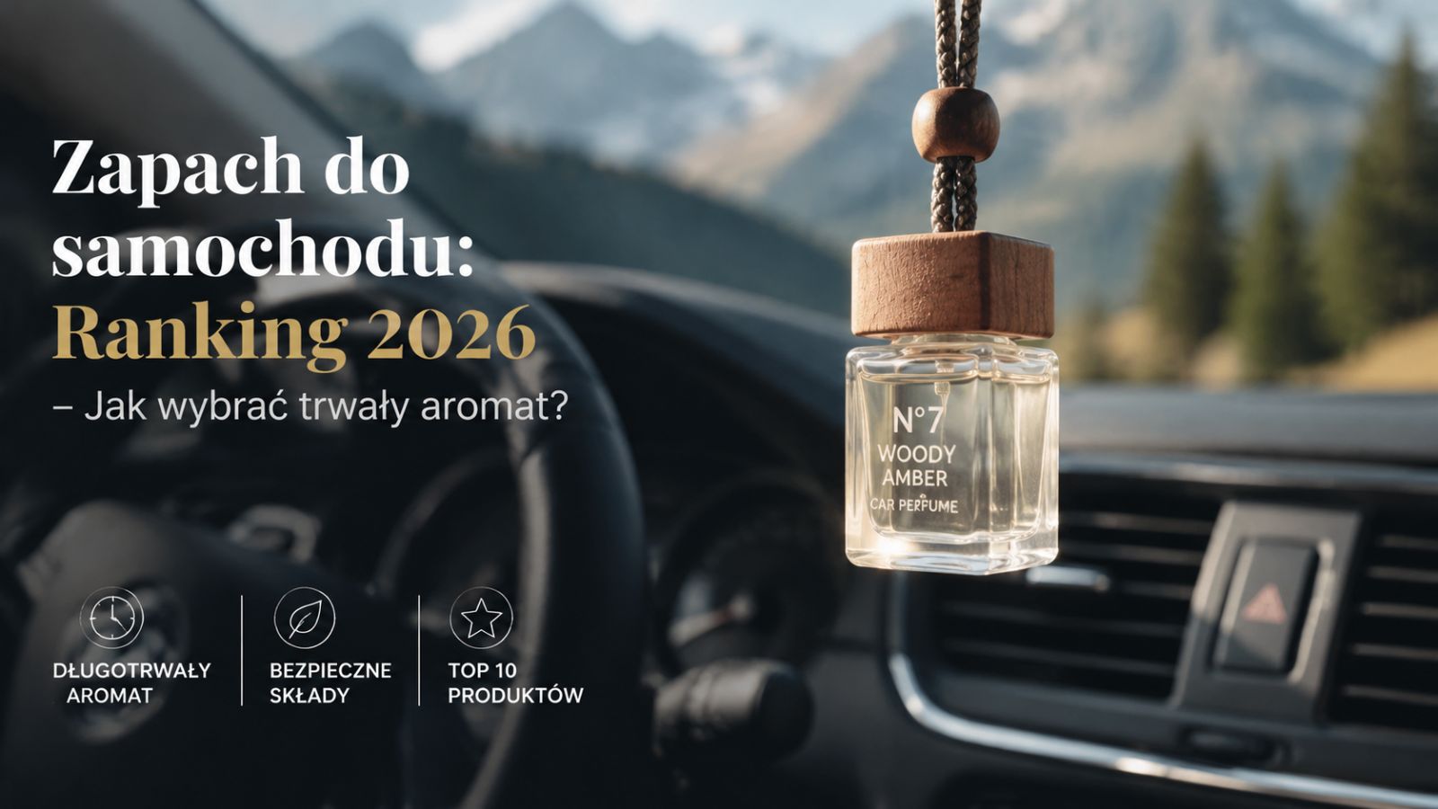 Zapach do samochodu: Ranking 2026 – Jak wybrać trwały aromat?