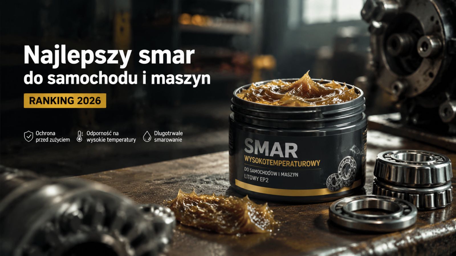 Najlepszy smar do samochodu i maszyn – Ranking 2026