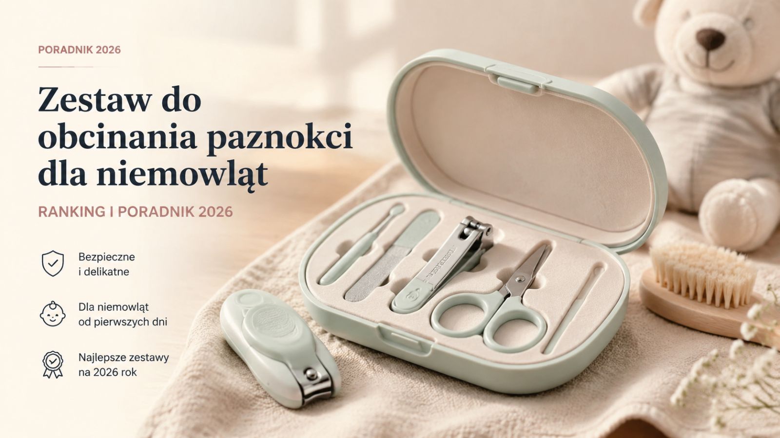 Zestaw do obcinania paznokci dla niemowląt – ranking i poradnik 2026
