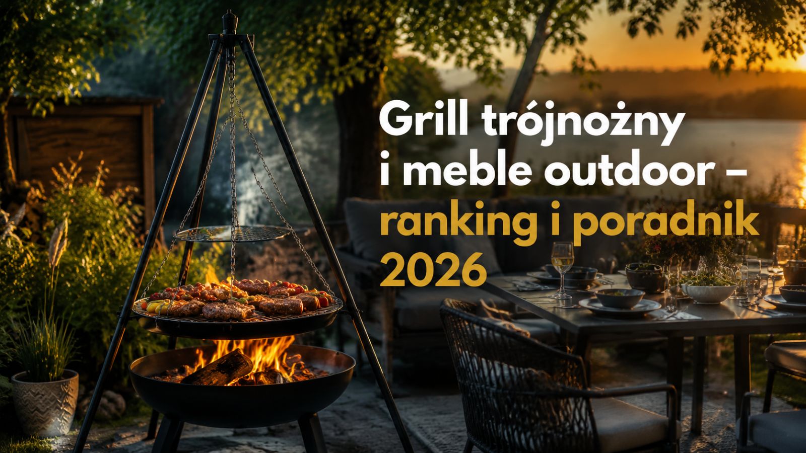 Grill trójnożny i meble outdoor – ranking i poradnik 2026