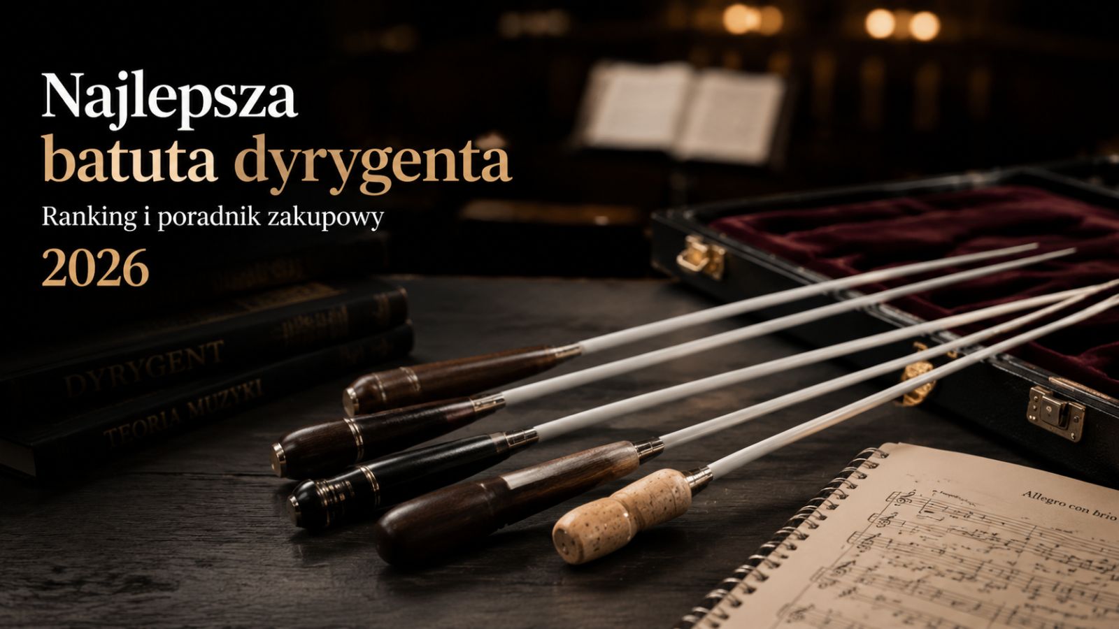 Najlepsza batuta dyrygenta – Ranking i poradnik zakupowy 2026