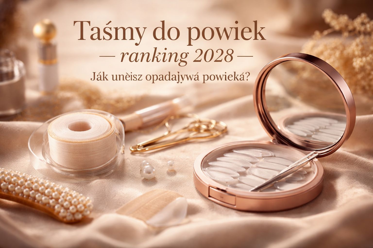 Taśmy do powiek – ranking 2026. Jak unieść opadającą powiekę?