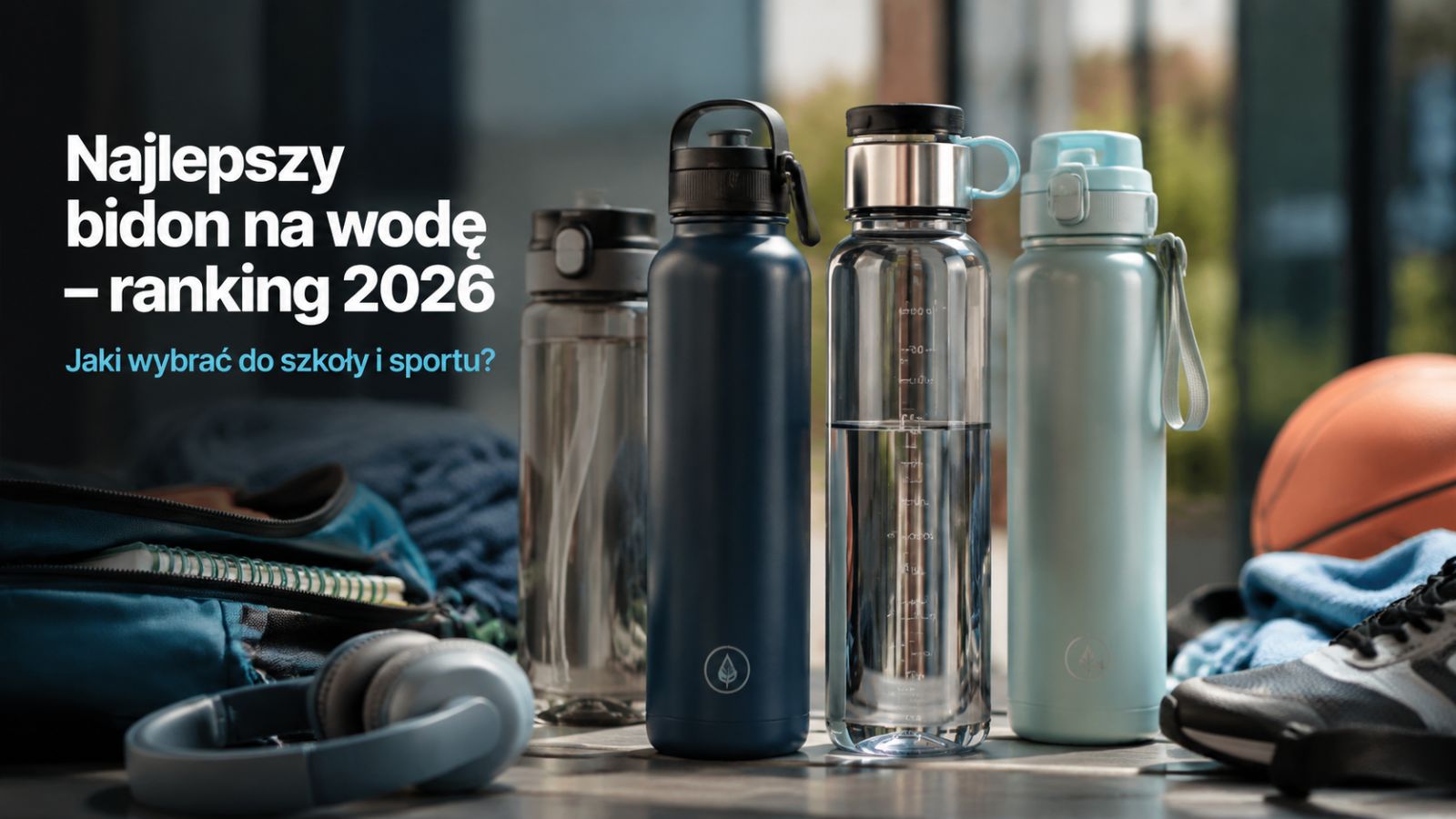 Najlepszy bidon na wodę – ranking 2026. Jaki wybrać do szkoły i sportu?