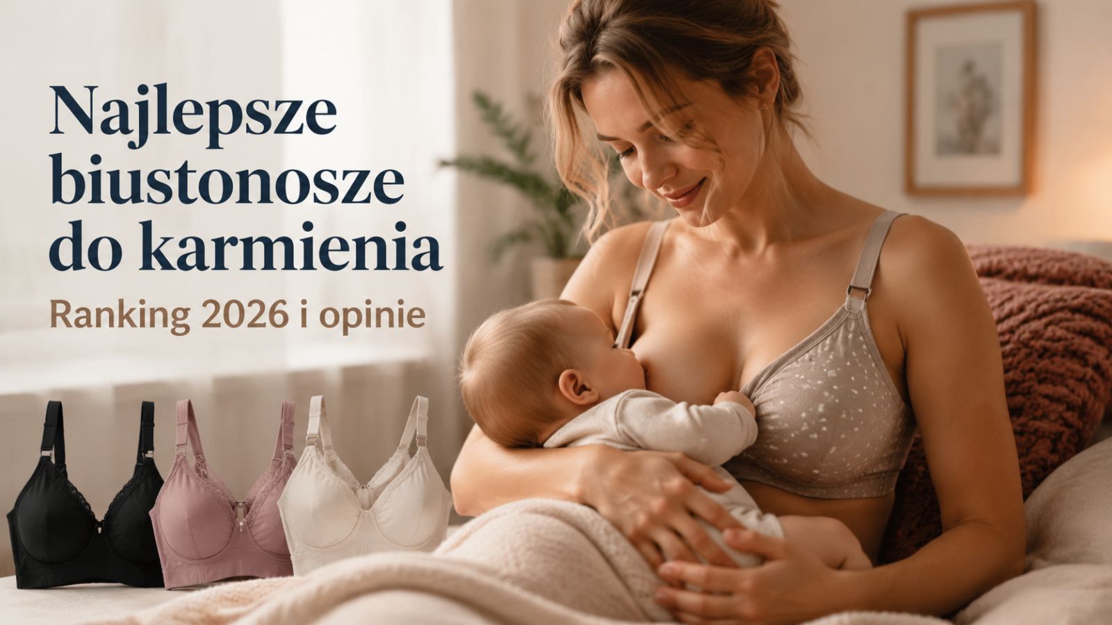 Najlepsze biustonosze do karmienia – Ranking 2026 i opinie