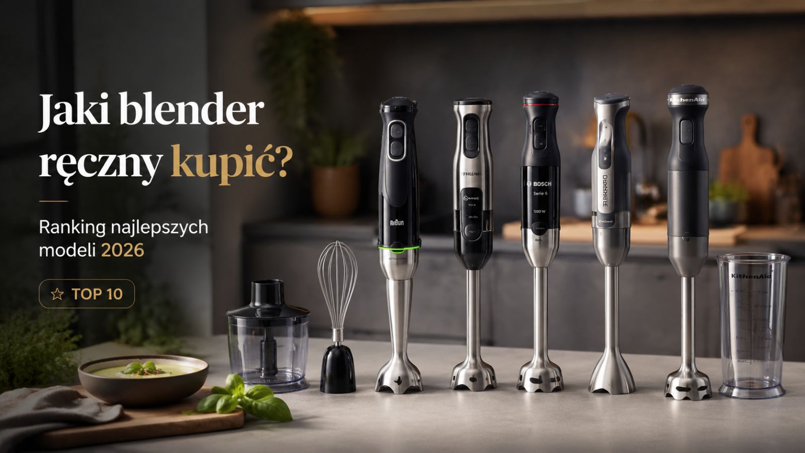Jaki blender ręczny kupić? Ranking najlepszych modeli 2026