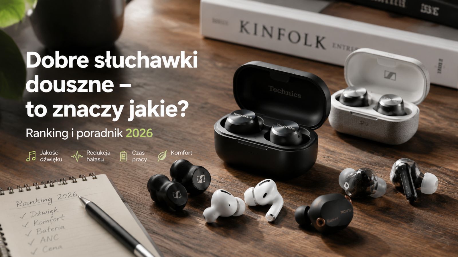 Dobre słuchawki douszne – to znaczy jakie? Ranking i poradnik 2026