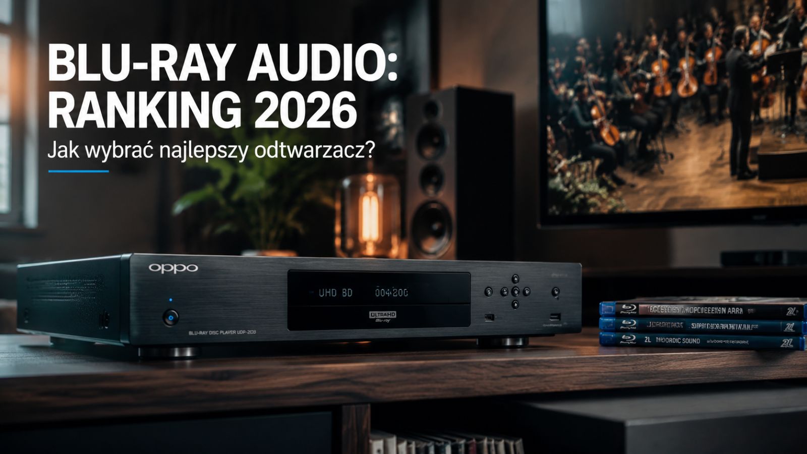 Blu-ray Audio: Ranking 2026. Jak wybrać najlepszy odtwarzacz?