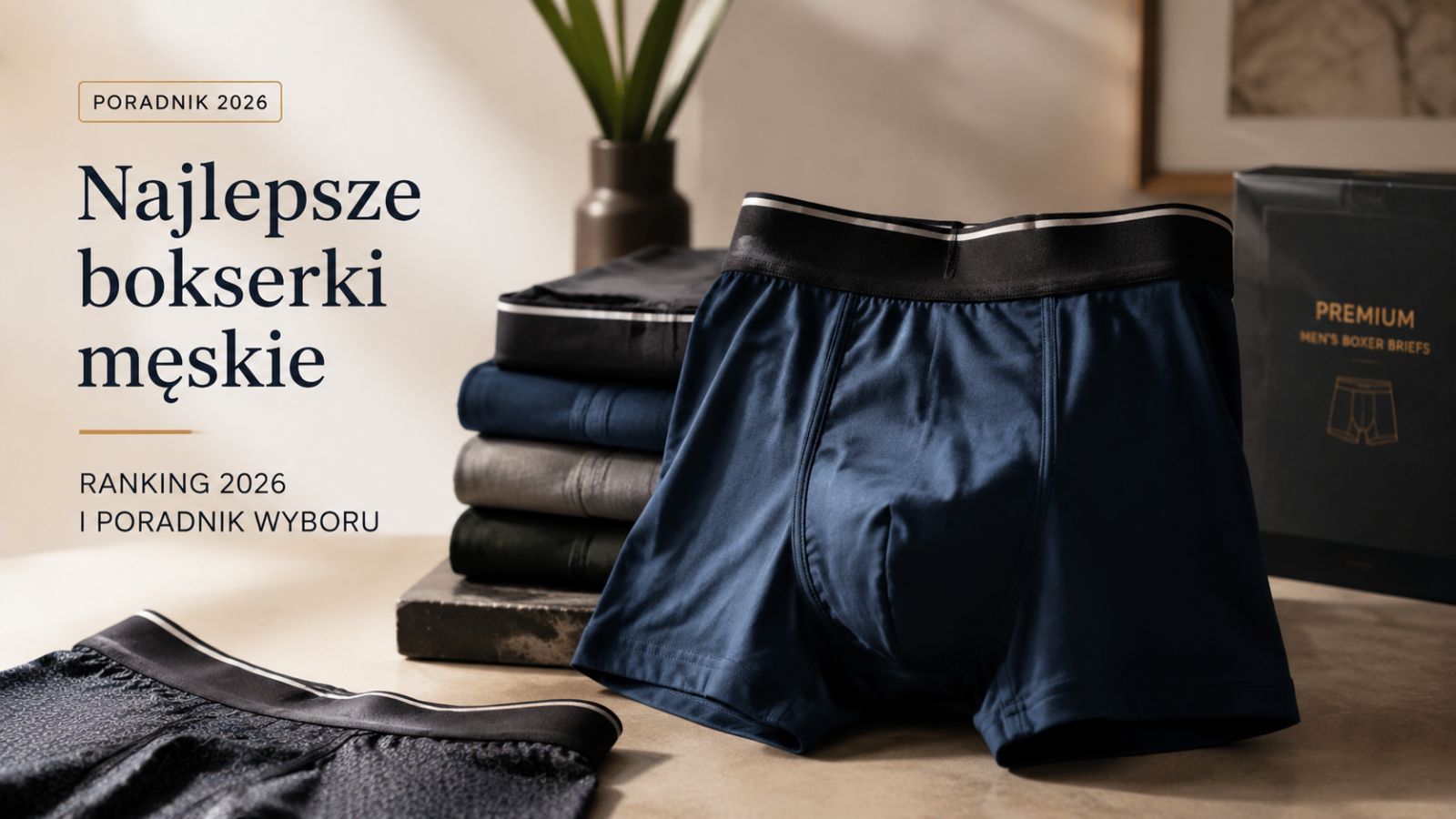 Najlepsze bokserki męskie – ranking 2026 i poradnik wyboru