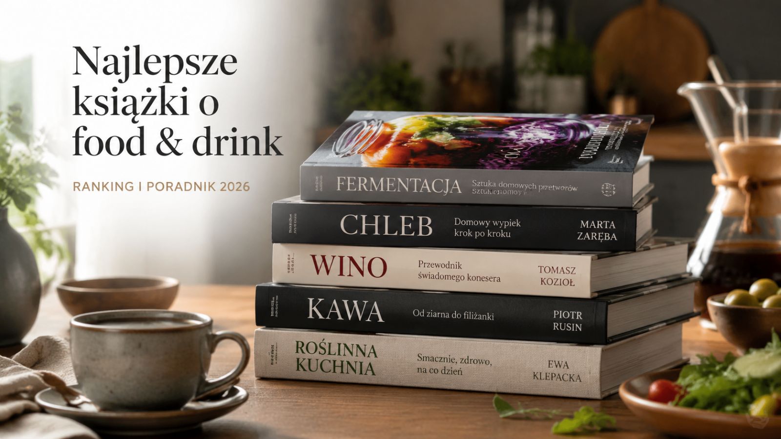 Najlepsze książki o food & drink – ranking i poradnik 2026