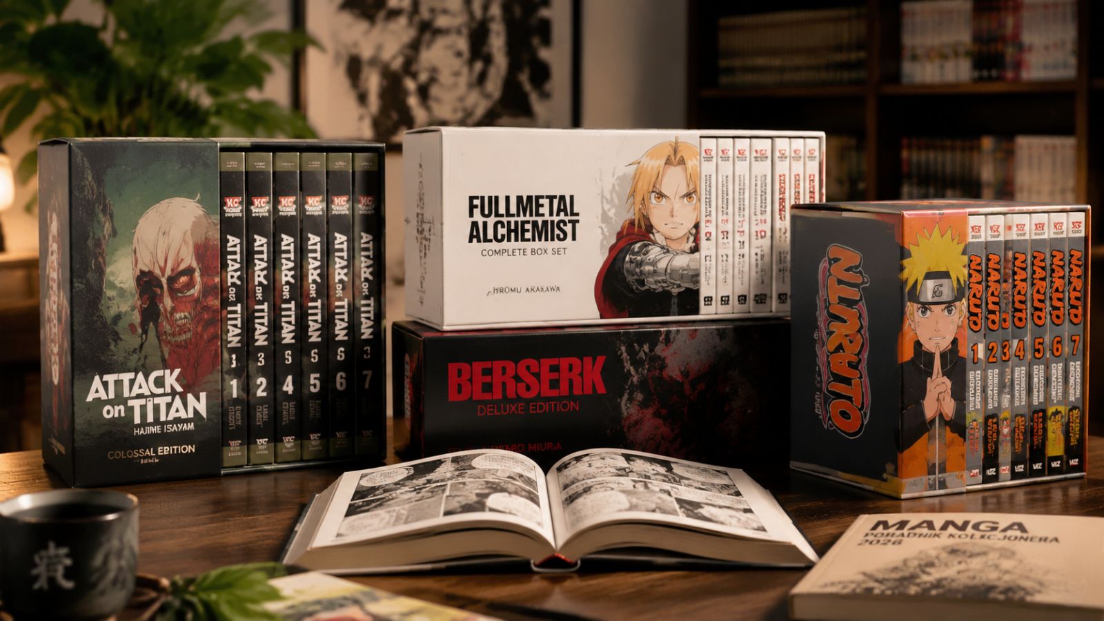 Najlepsze manga box sets 2026 – Ranking i poradnik kolekcjonera