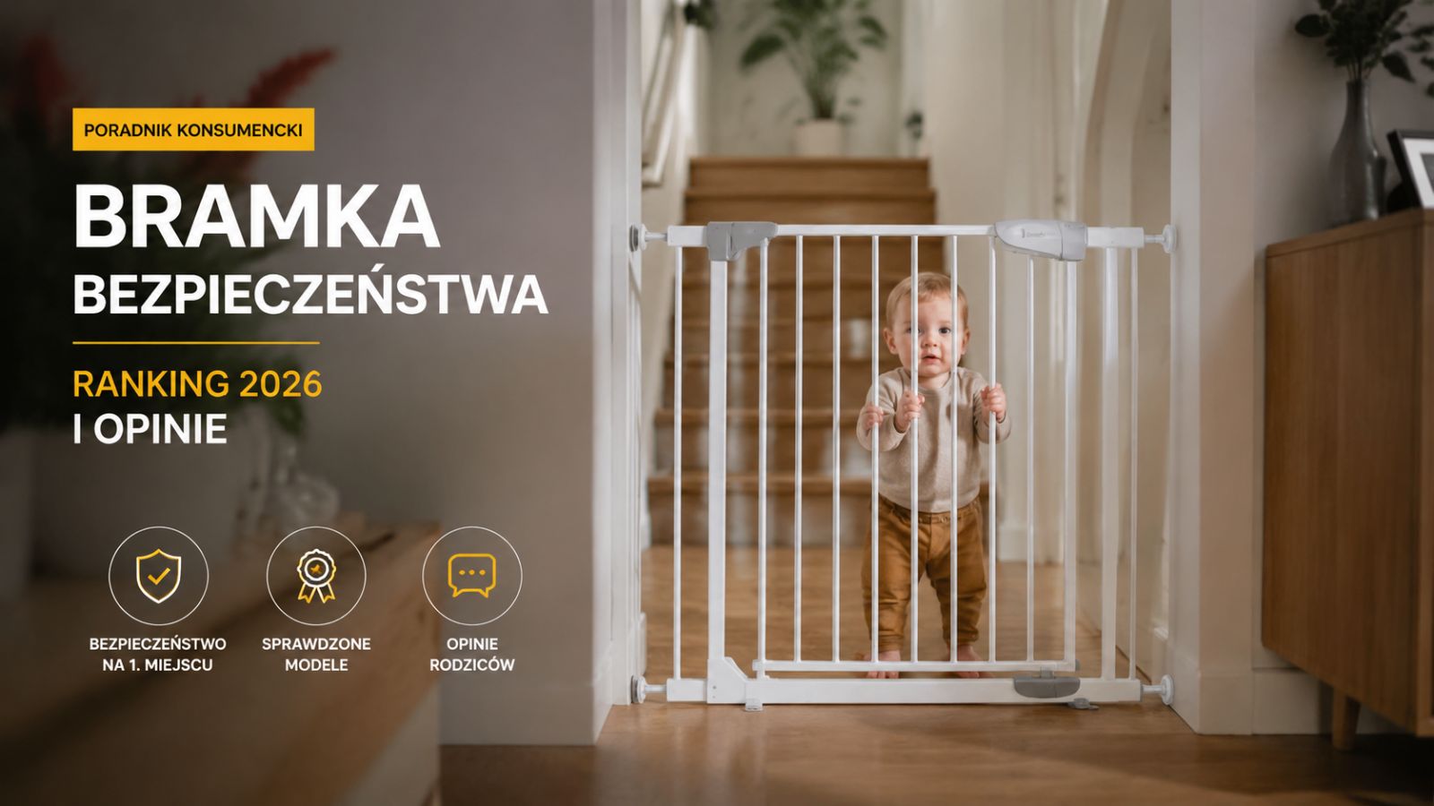 Bramka bezpieczeństwa dla dzieci – Ranking 2026 i opinie