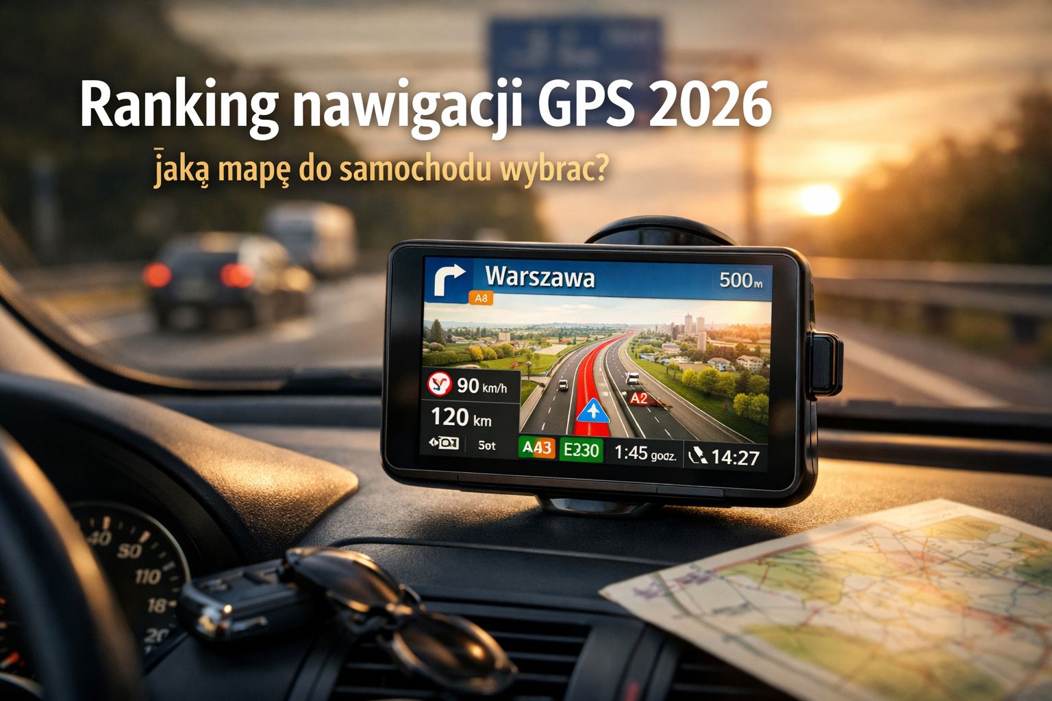 Ranking nawigacji GPS 2026 – jaką mapę do samochodu wybrać?
