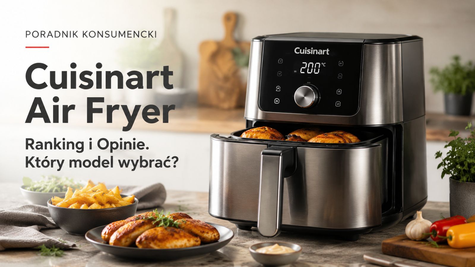 Cuisinart Air Fryer – Ranking i Opinie. Który model wybrać?