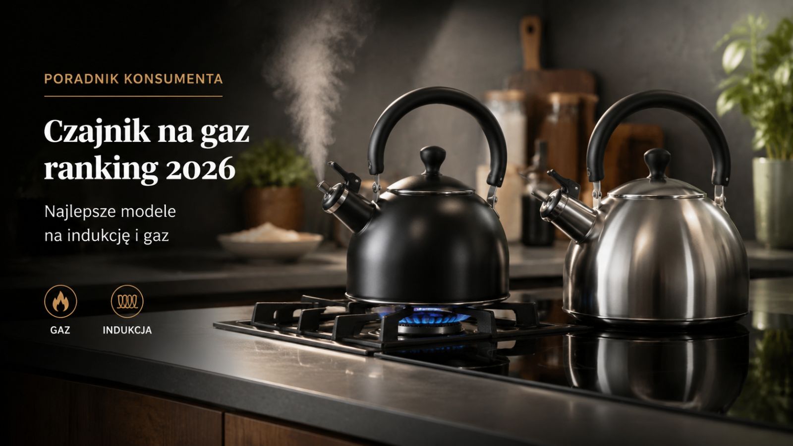 Czajnik na gaz ranking 2026 – najlepsze modele na indukcję i gaz