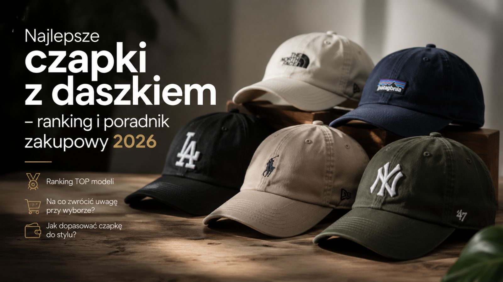 Najlepsze czapki z daszkiem – ranking i poradnik zakupowy 2026