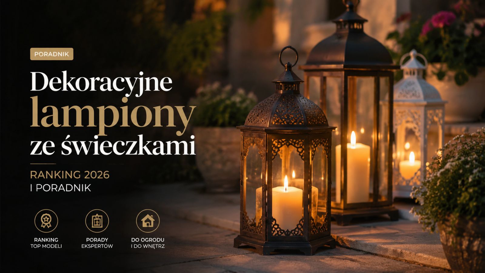 Dekoracyjne lampiony ze świeczkami – Ranking 2026 i poradnik