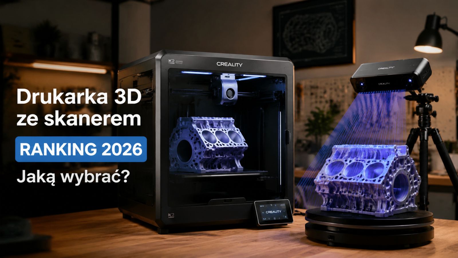 Drukarka 3D ze skanerem – Ranking 2026. Jaką wybrać?