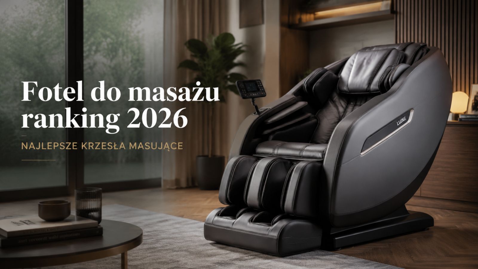 Fotel do masażu ranking 2026 – najlepsze krzesła masujące