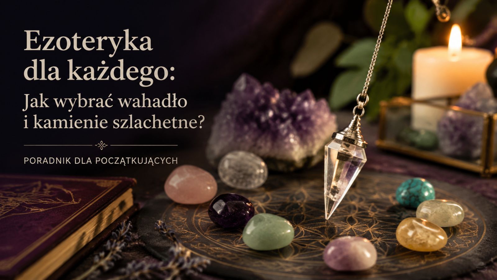 Ezoteryka dla każdego: Jak wybrać wahadło i kamienie szlachetne?