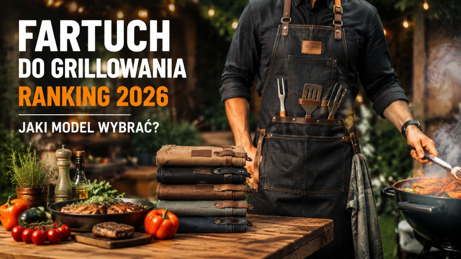 Fartuch do grillowania – ranking 2026. Jaki model wybrać?