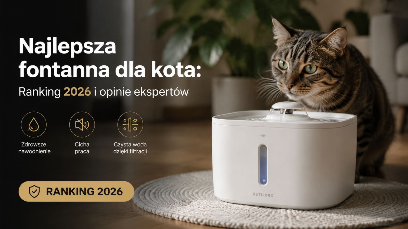 Najlepsza fontanna dla kota: Ranking 2026 i opinie ekspertów