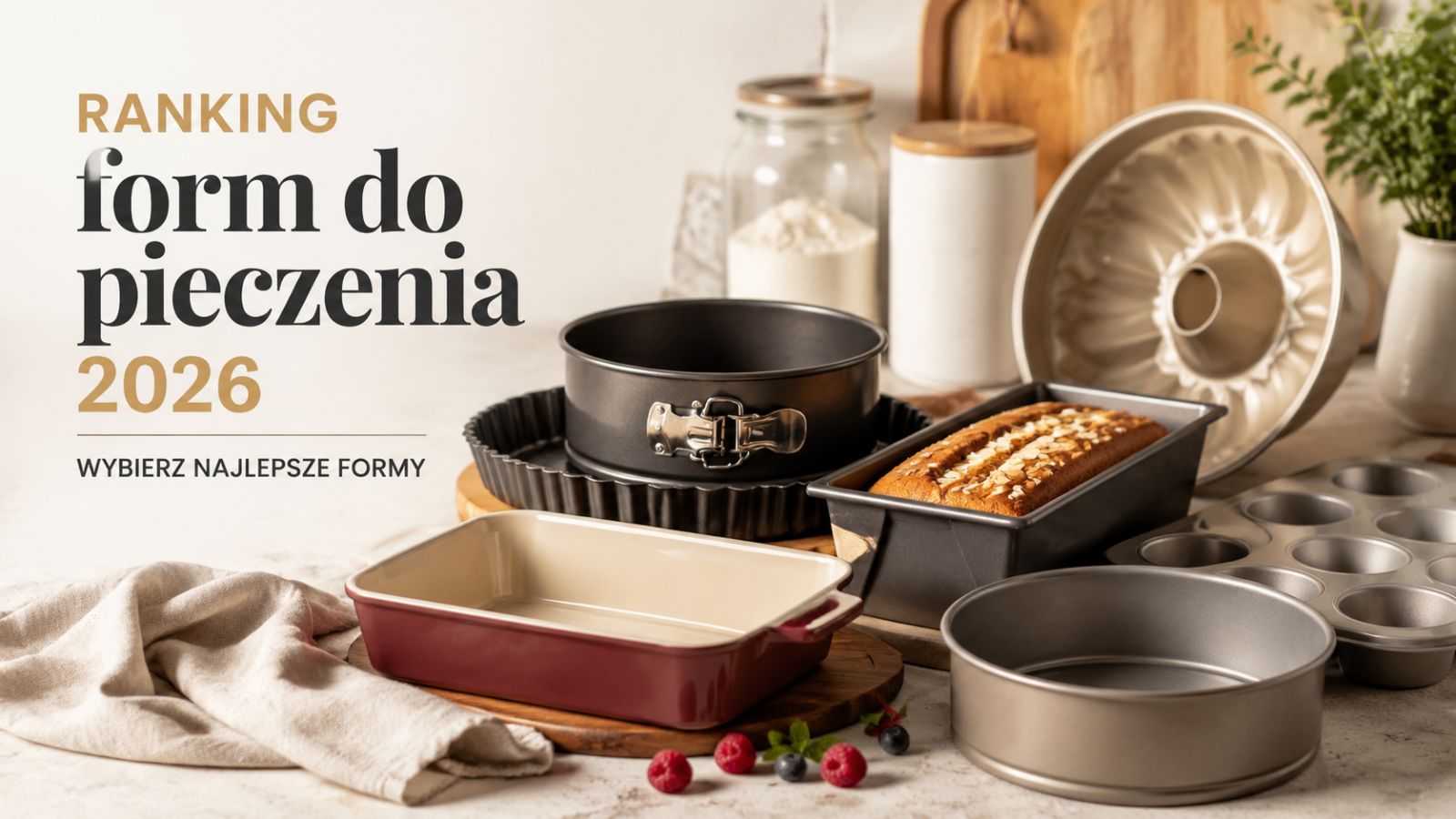 Ranking form do pieczenia 2026 – wybierz najlepsze formy