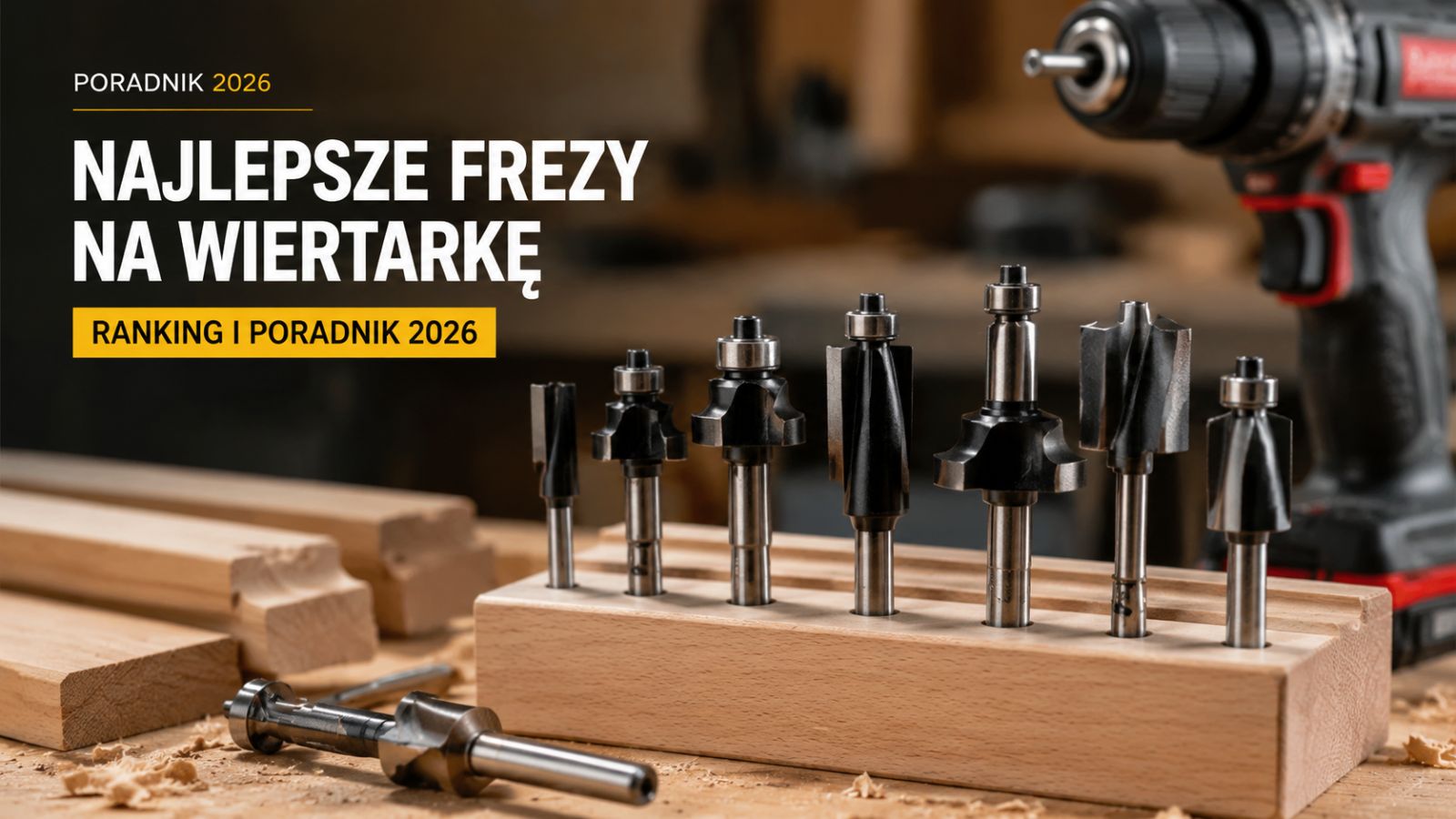 Najlepsze frezy na wiertarkę – ranking i poradnik 2026
