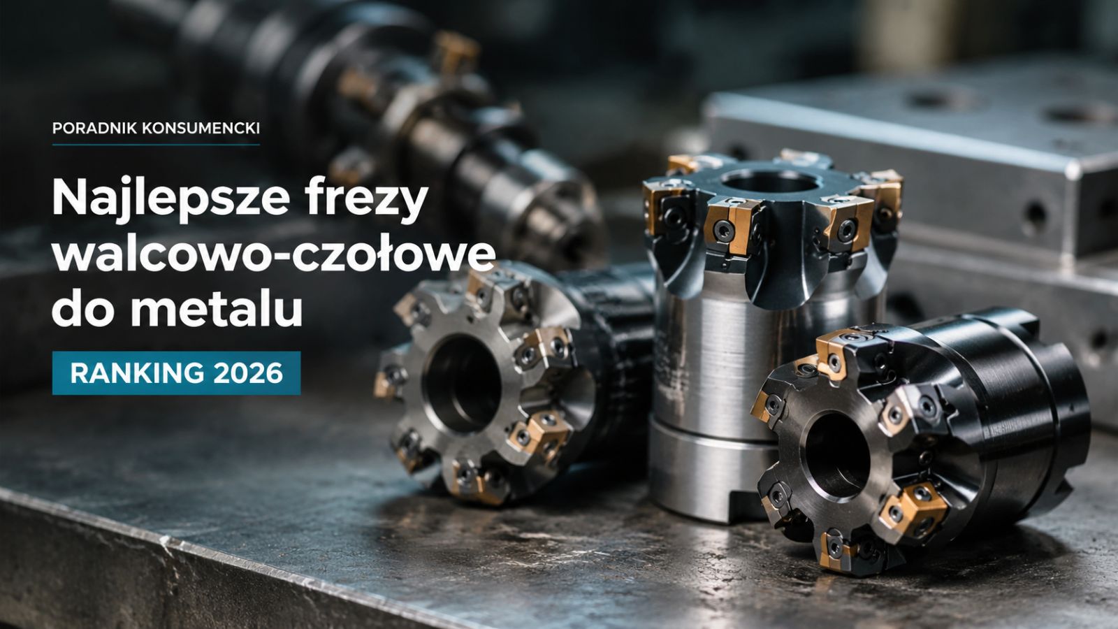 Najlepsze frezy walcowo-czołowe do metalu – Ranking 2026
