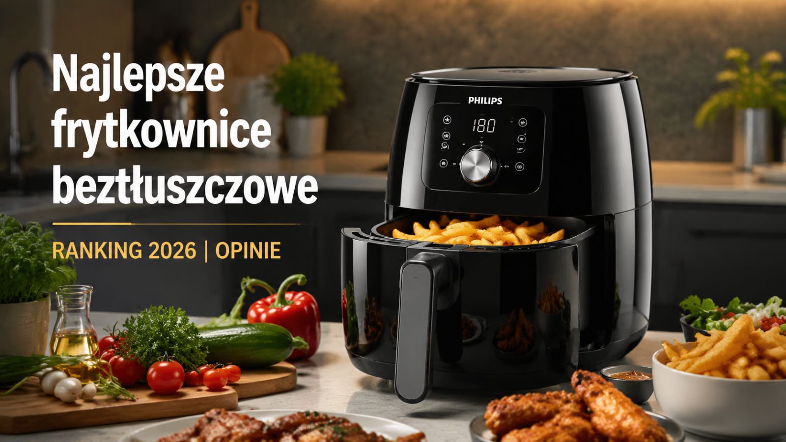 Najlepsze frytkownice beztłuszczowe – Ranking 2026 i opinie