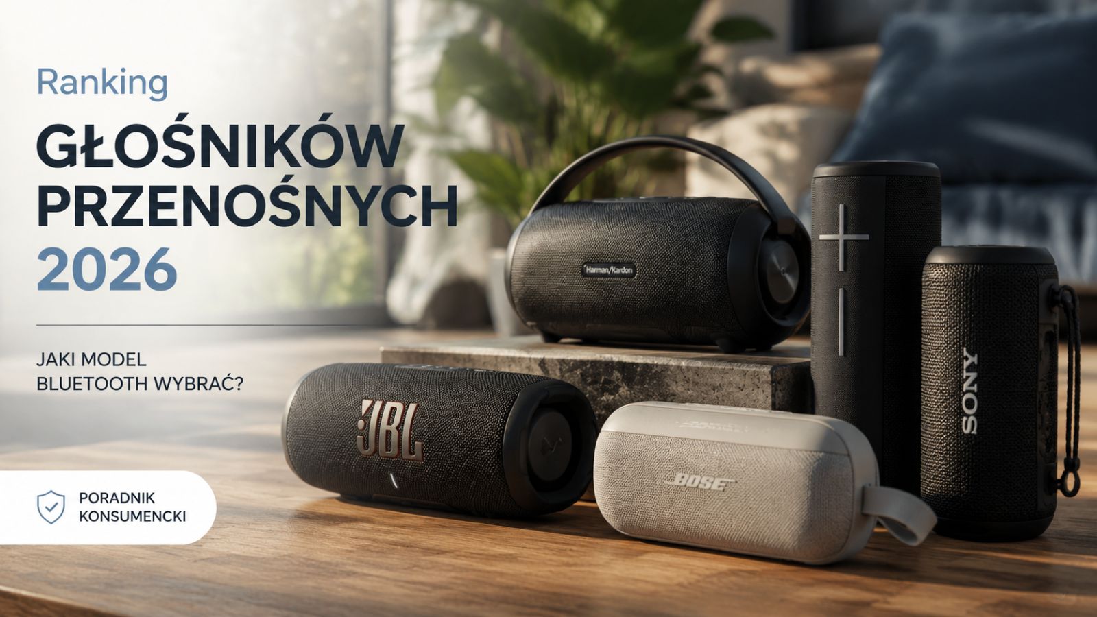 Ranking głośników przenośnych 2026 – jaki model Bluetooth wybrać?
