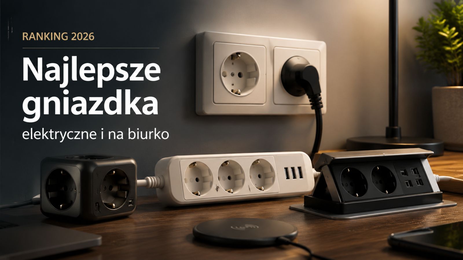 Najlepsze gniazdka elektryczne i na biurko – Ranking 2026