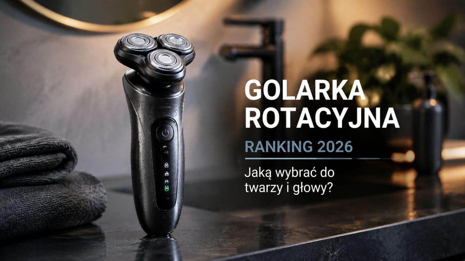Golarka rotacyjna – ranking 2026. Jaką wybrać do twarzy i głowy?