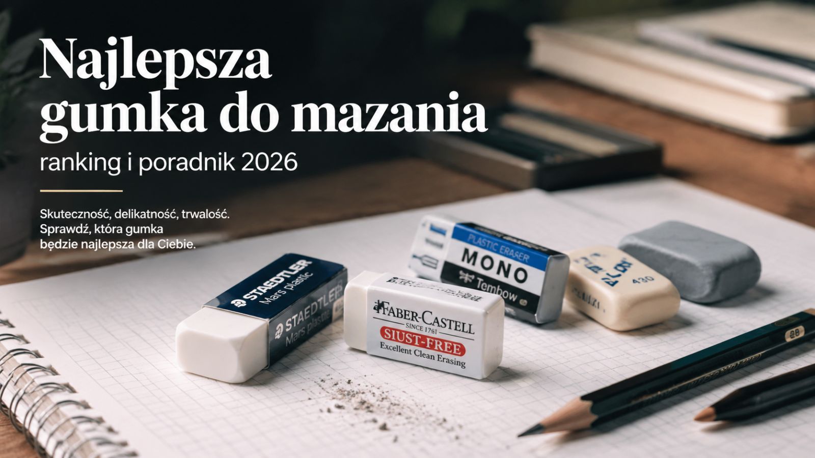 Najlepsza gumka do mazania – ranking i poradnik 2026