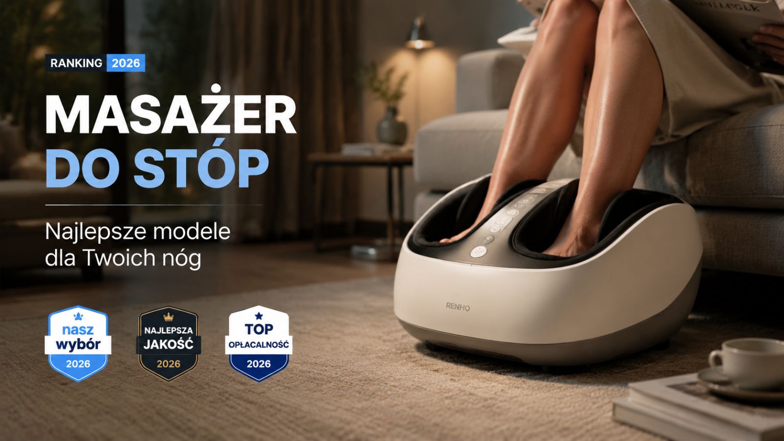 Masażer do stóp ranking 2026 – Najlepsze modele dla Twoich nóg