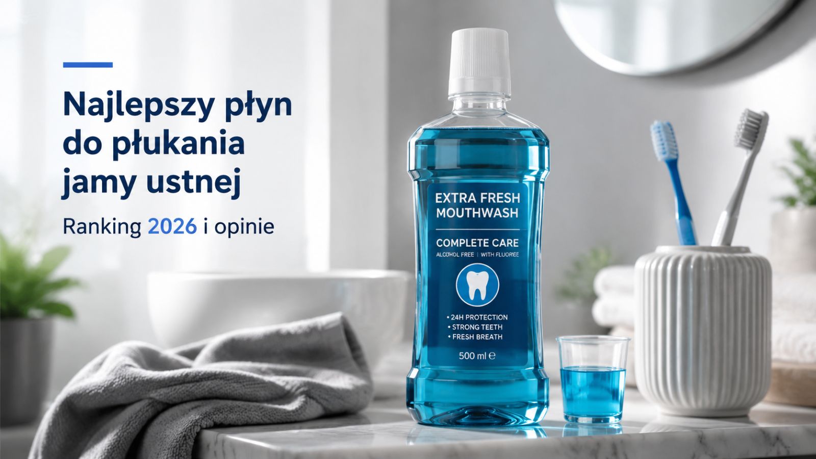 Najlepszy płyn do płukania jamy ustnej – Ranking 2026 i opinie