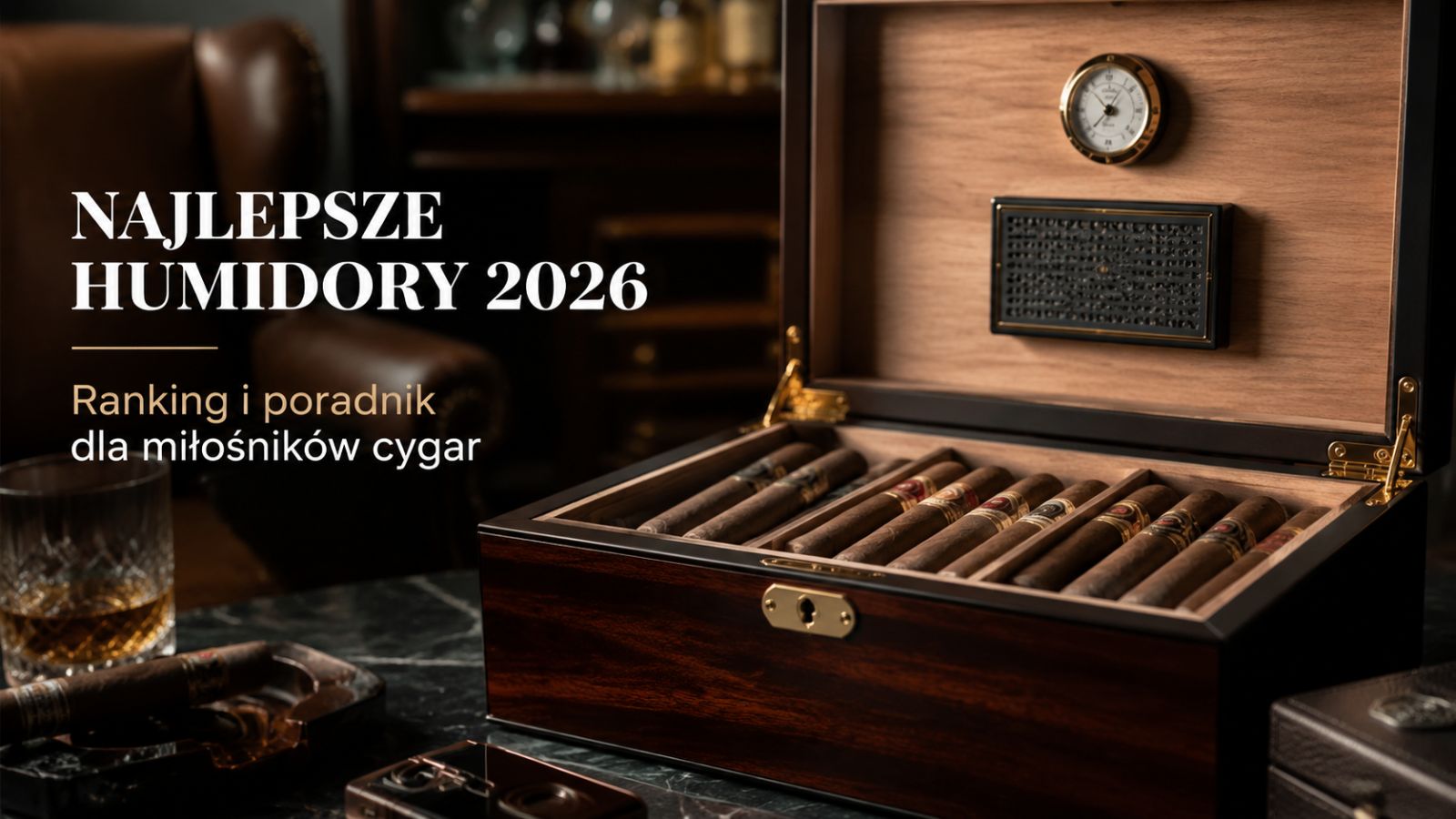 Najlepsze humidory 2026 – Ranking i poradnik dla miłośników cygar