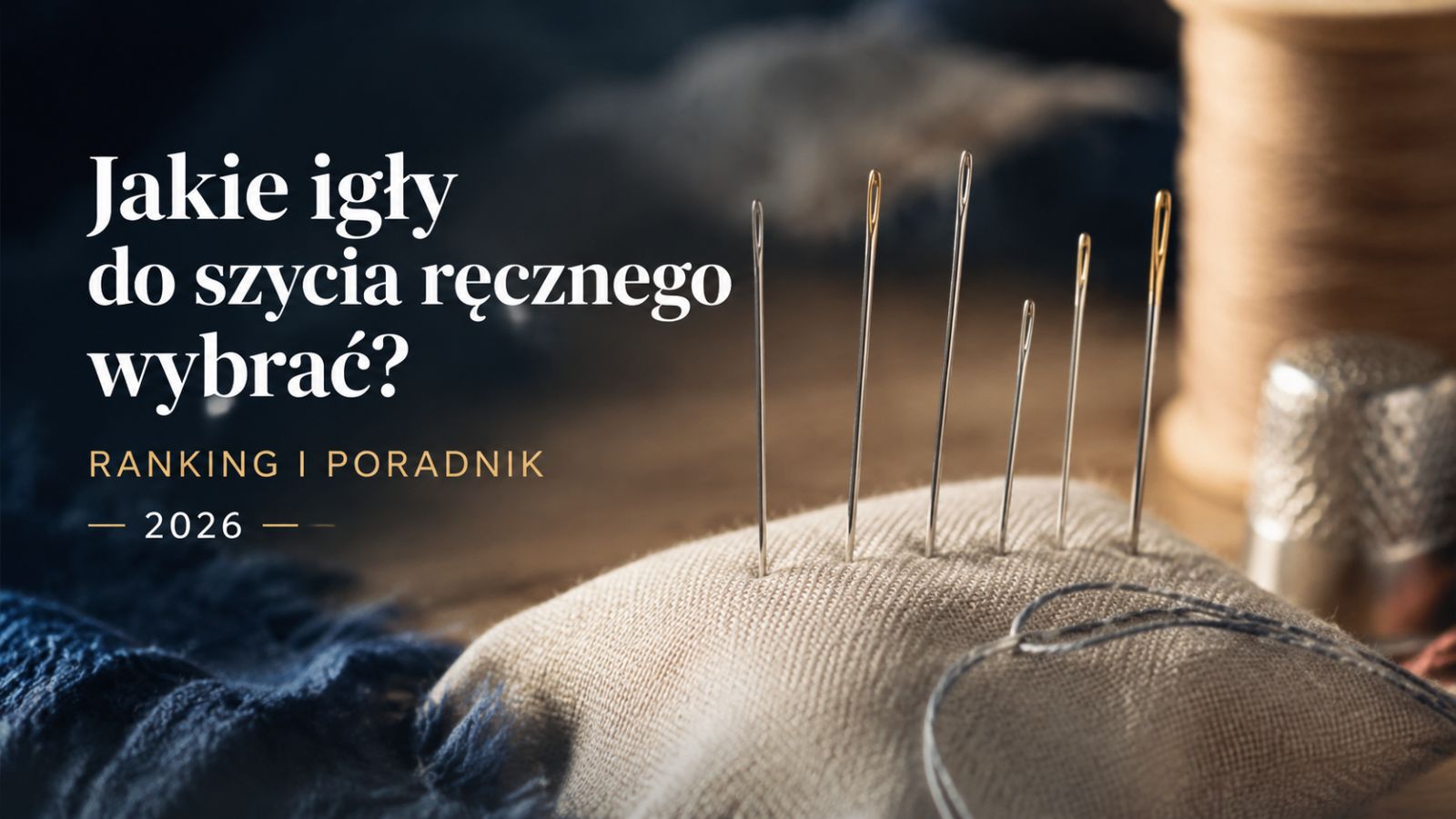 Jakie igły do szycia ręcznego wybrać? Ranking i poradnik 2026
