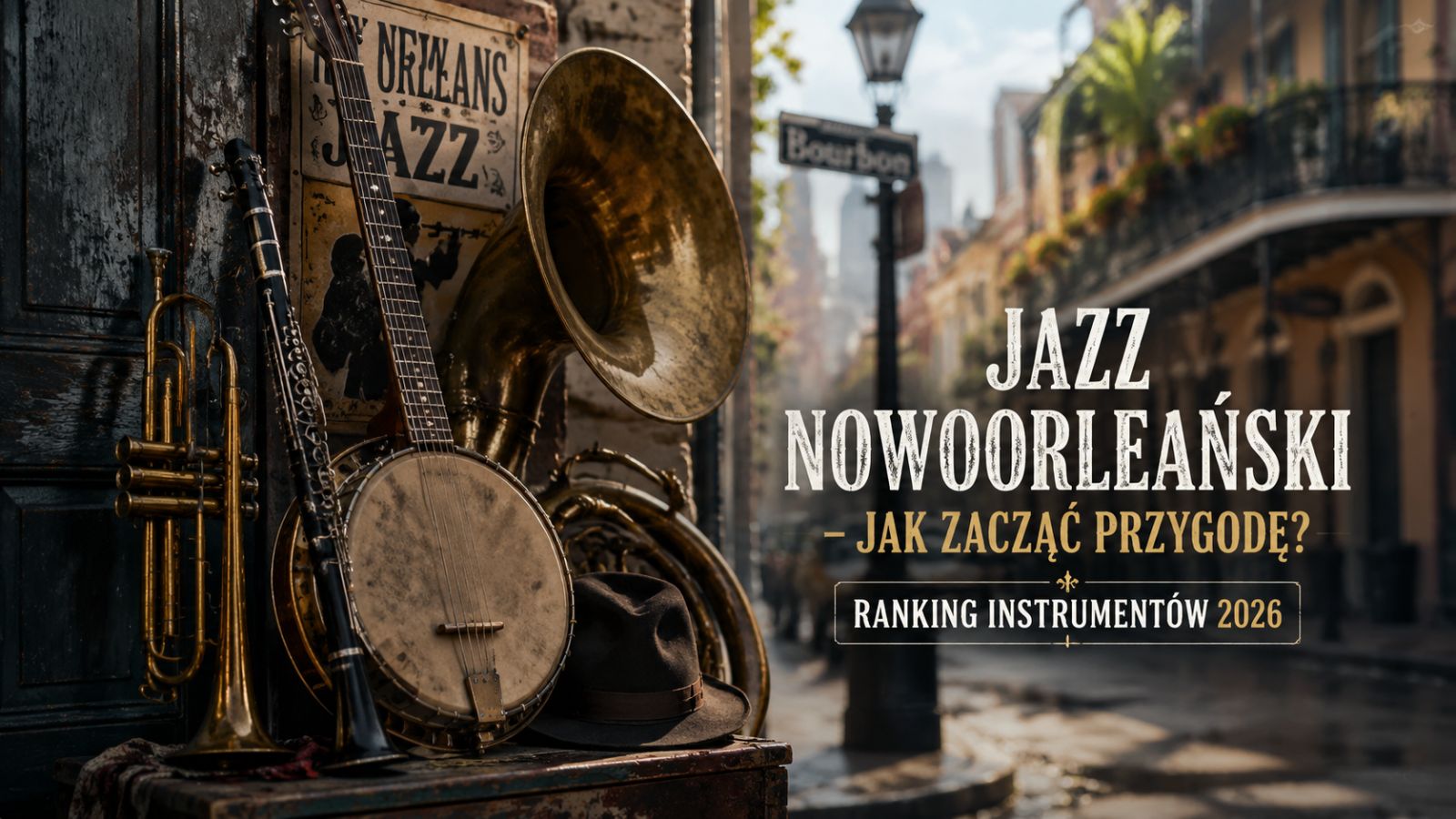 Jazz nowoorleański – jak zacząć przygodę? Ranking instrumentów 2026