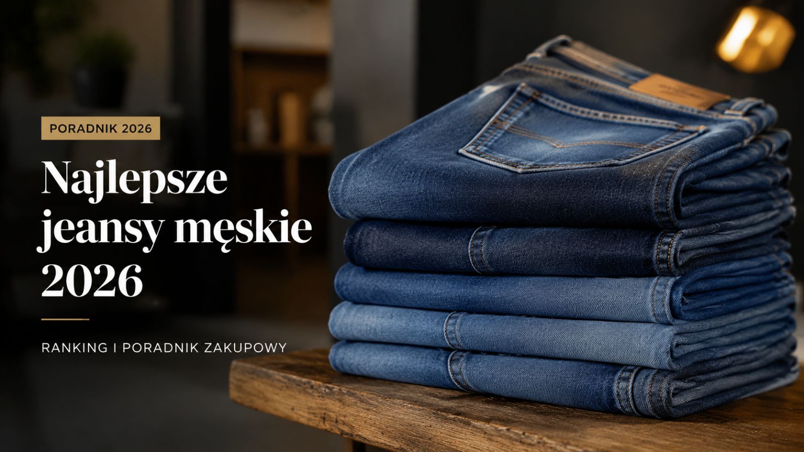 Najlepsze jeansy męskie 2026 – ranking i poradnik zakupowy