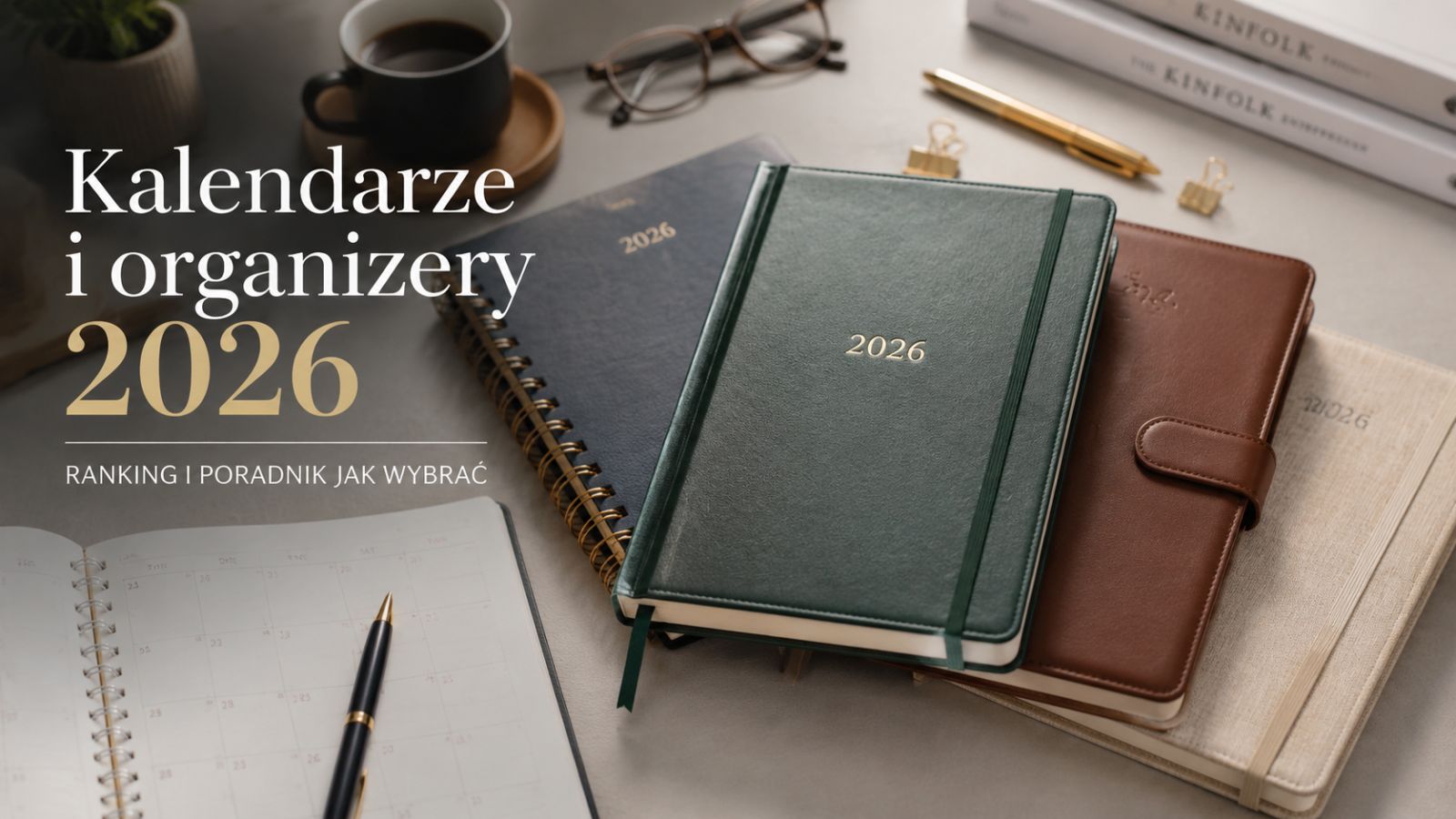 Kalendarze i organizery 2026: Ranking i poradnik jak wybrać