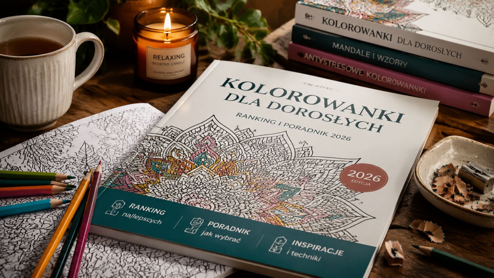 Najlepsze kolorowanki dla dorosłych – ranking i poradnik 2026