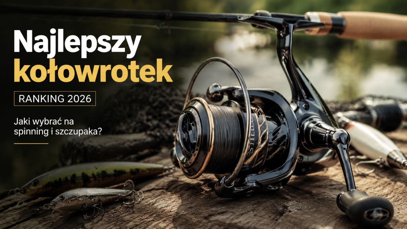 Najlepszy kołowrotek – Ranking 2026. Jaki wybrać na spinning i szczupaka?